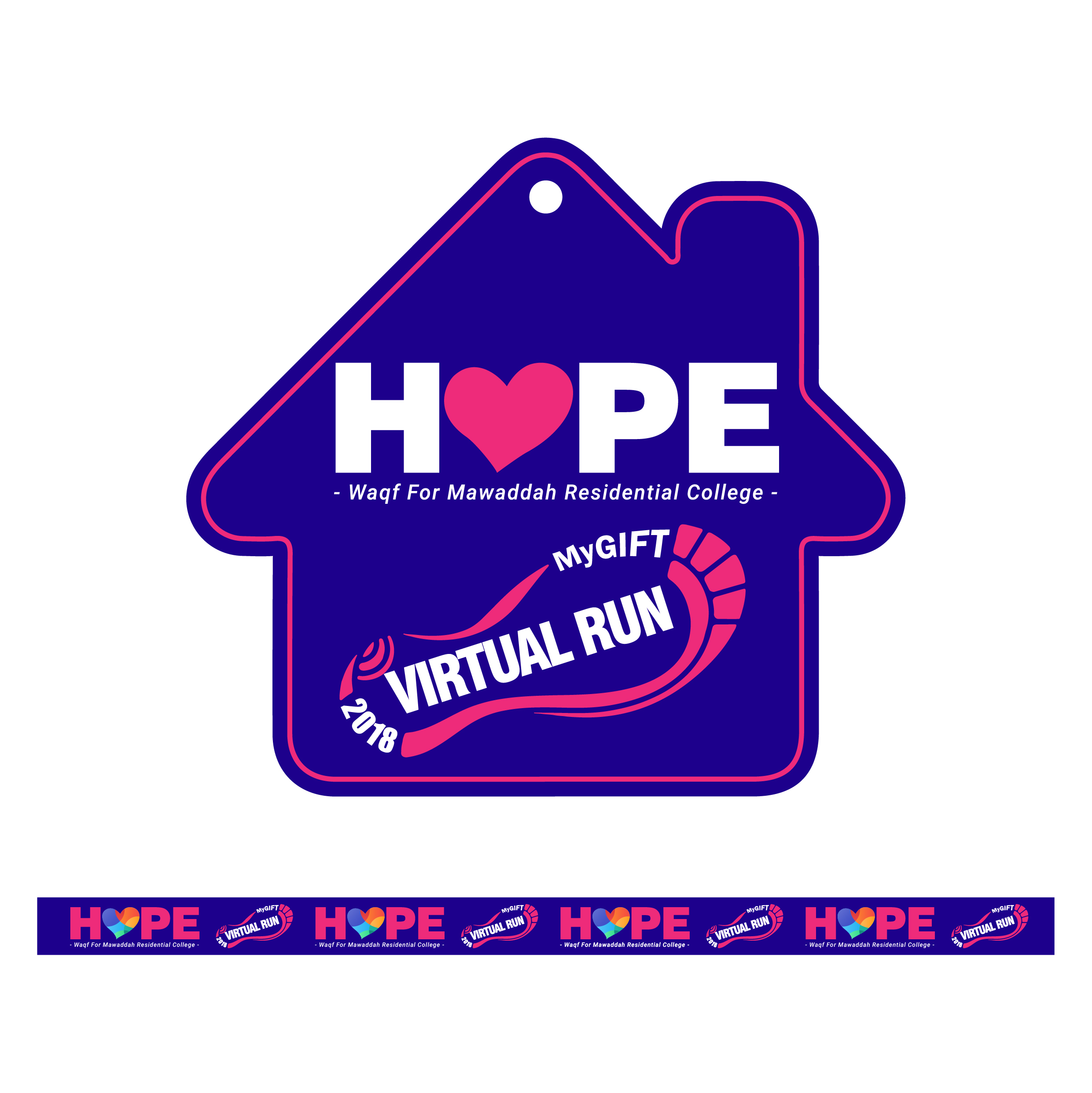 Hope Vitual run Medal 01